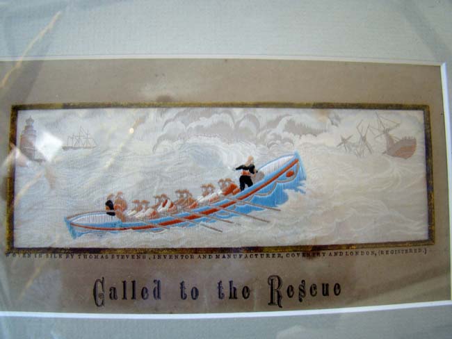 A STEVENSGRAPH silk picture entitled "Called to the Rescue" circa 1876